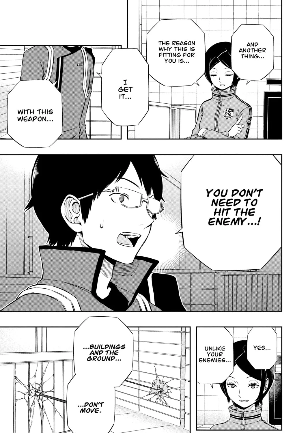 Read World Trigger chapter 122 image 32 on Lezhin