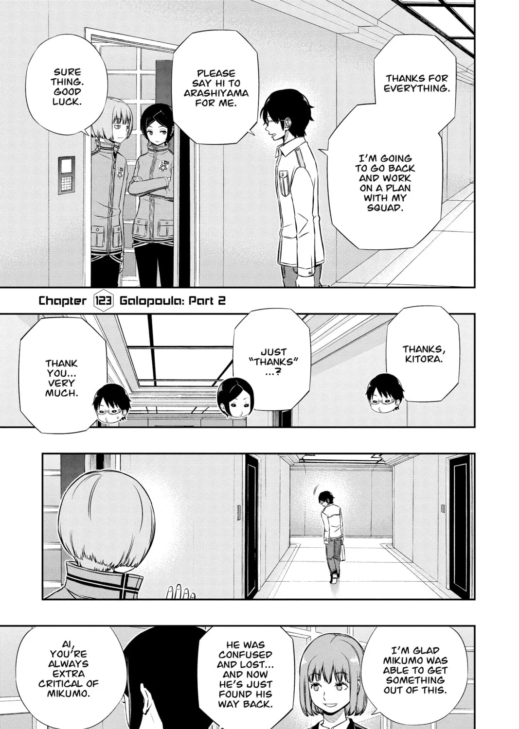 Read World Trigger chapter 123 image 0 on Lezhin