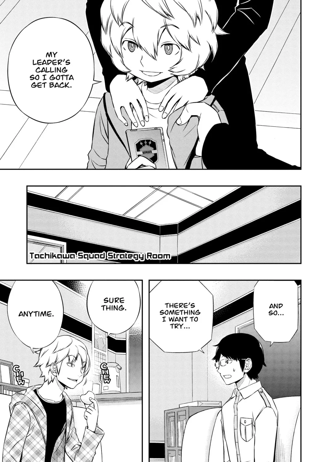 Read World Trigger chapter 123 image 12 on Lezhin
