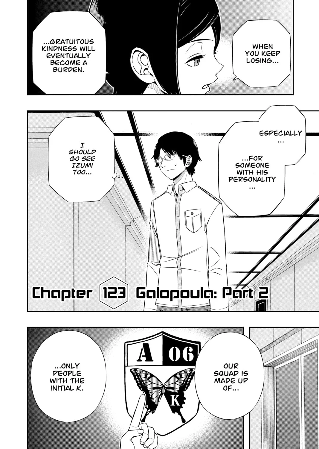Read World Trigger chapter 123 image 2 on Lezhin