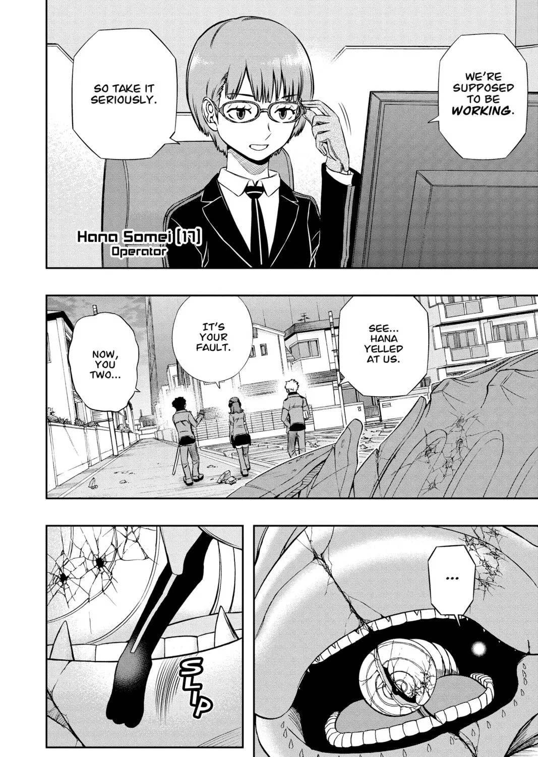 Read World Trigger chapter 123 image 22 on Lezhin