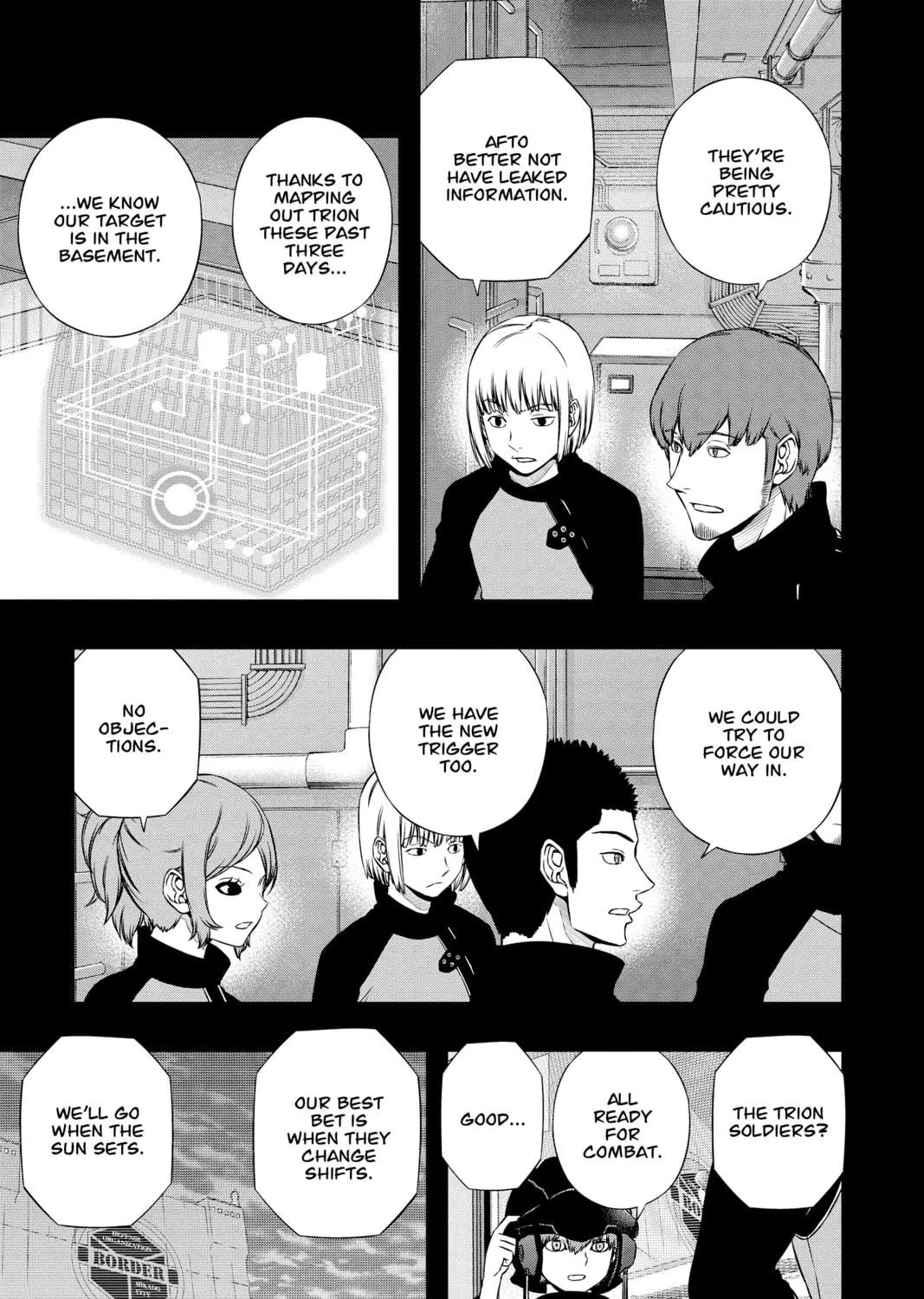 Read World Trigger chapter 123 image 28 on Lezhin