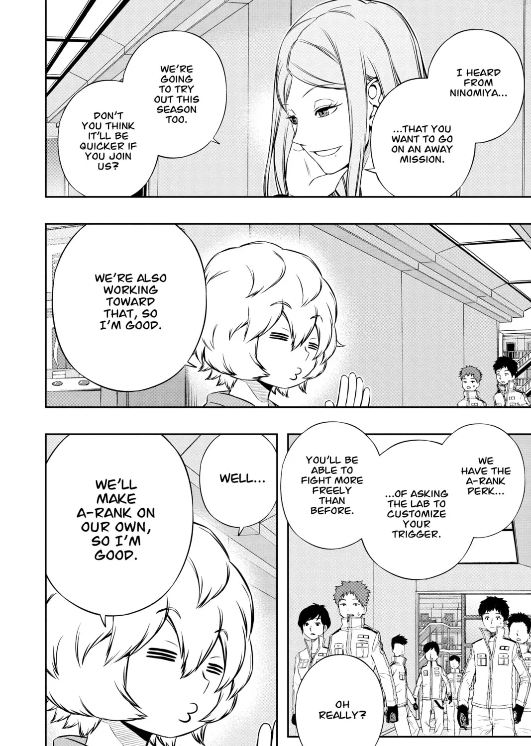 Read World Trigger chapter 123 image 6 on Lezhin