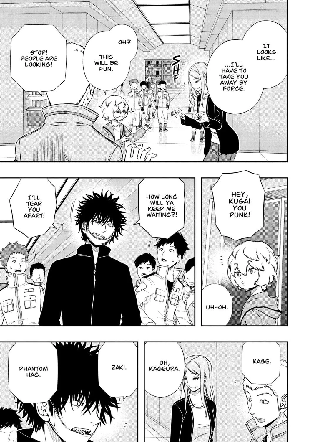Read World Trigger chapter 123 image 8 on Lezhin