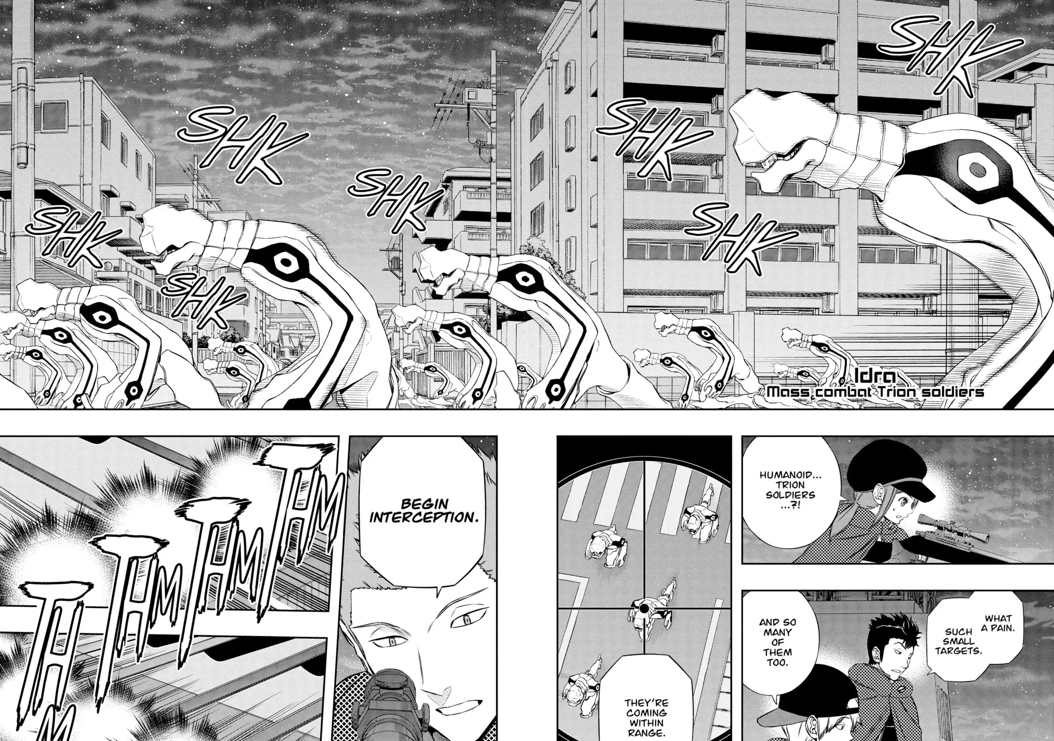 Read World Trigger chapter 124 image 14 on Lezhin