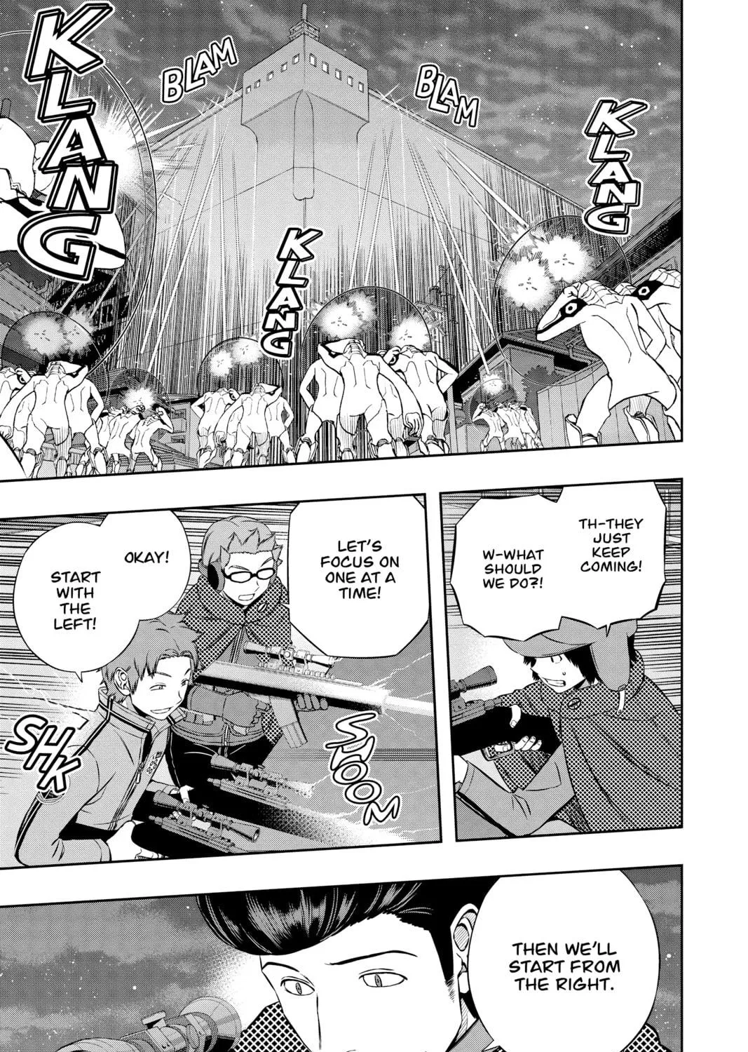 Read World Trigger chapter 124 image 18 on Lezhin