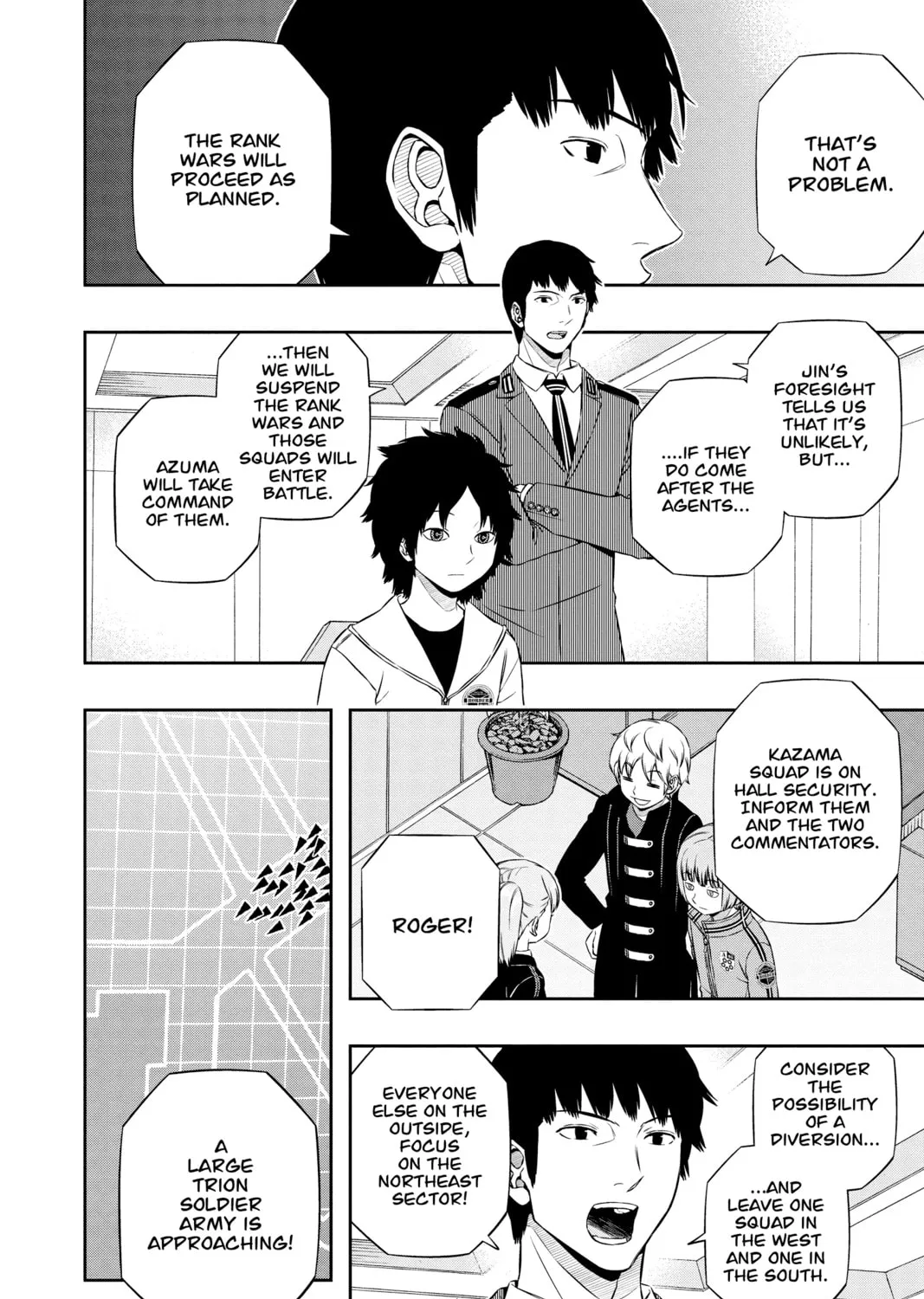 Read World Trigger chapter 124 image 2 on Lezhin