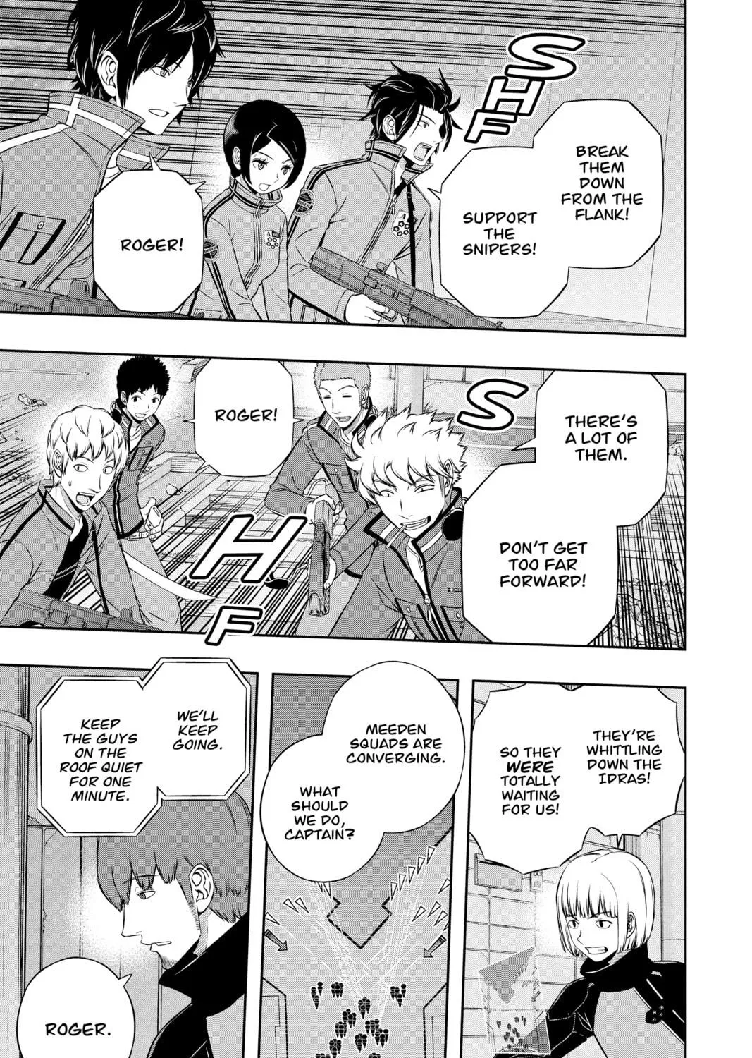 Read World Trigger chapter 124 image 22 on Lezhin