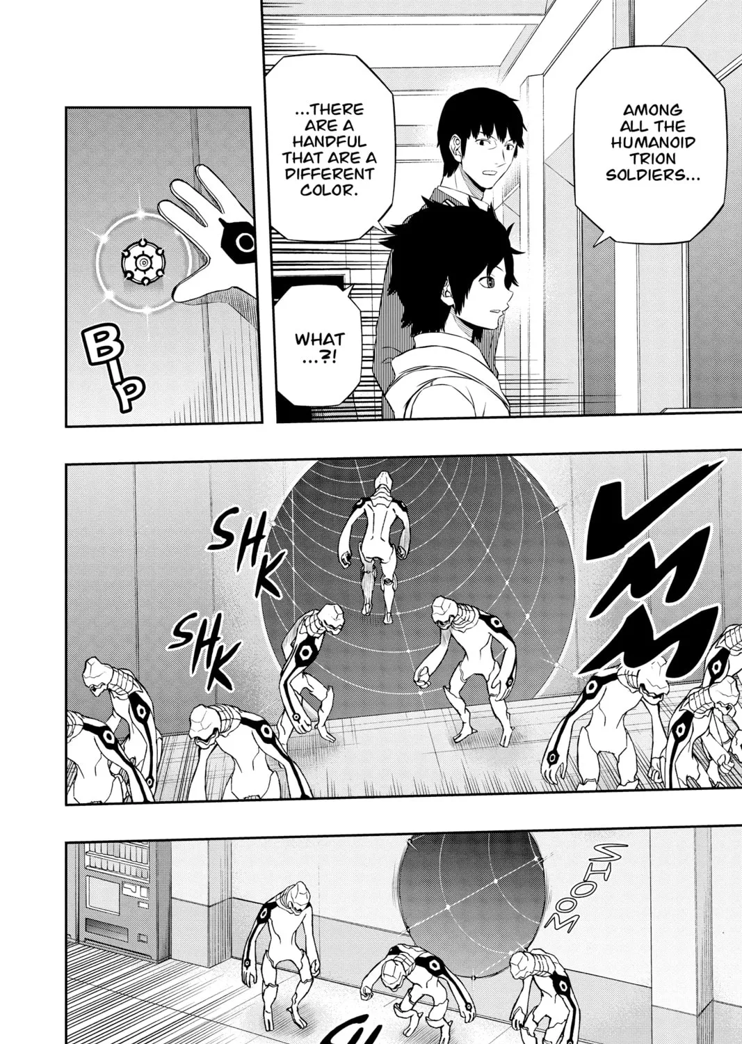 Read World Trigger chapter 124 image 32 on Lezhin