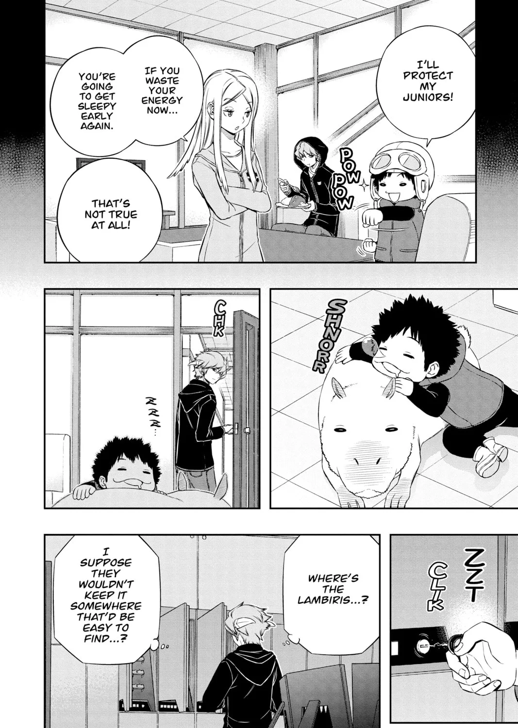 Read World Trigger chapter 124 image 6 on Lezhin