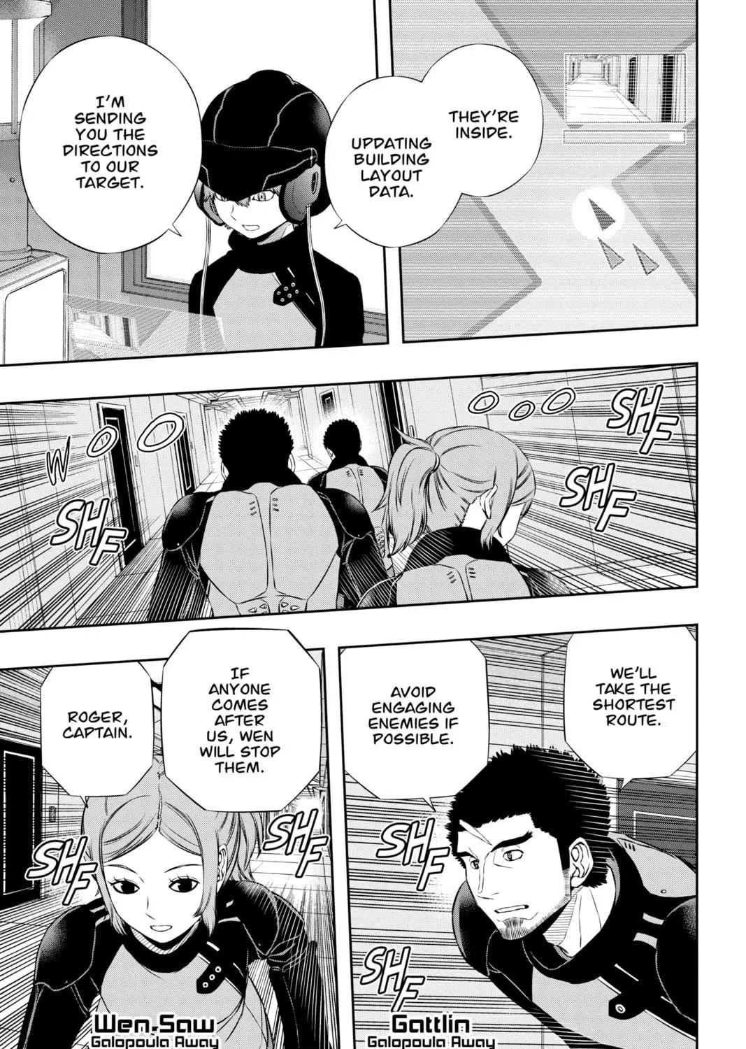 Read World Trigger chapter 125 image 4 on Lezhin