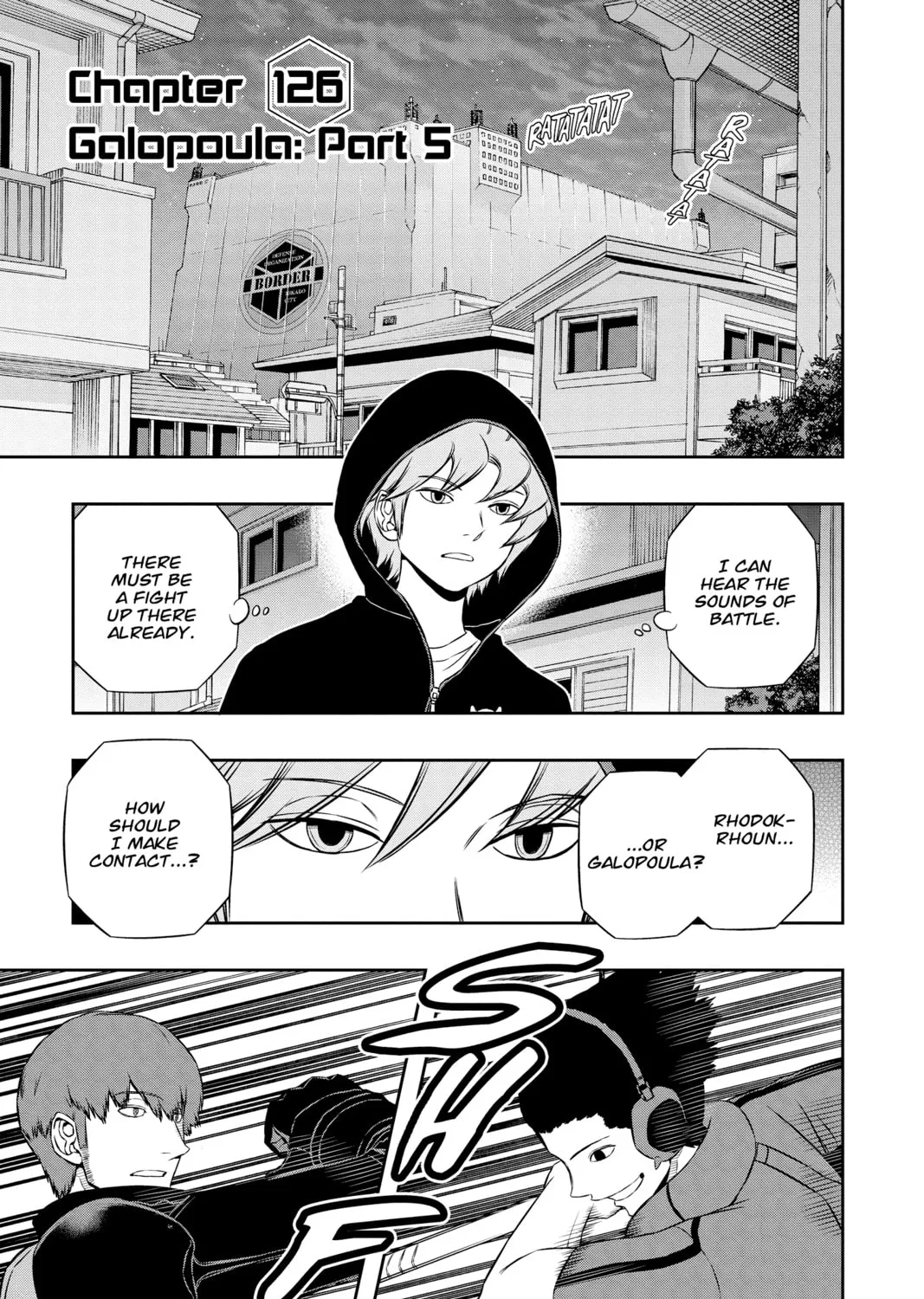 Read World Trigger chapter 126 image 0 on Lezhin