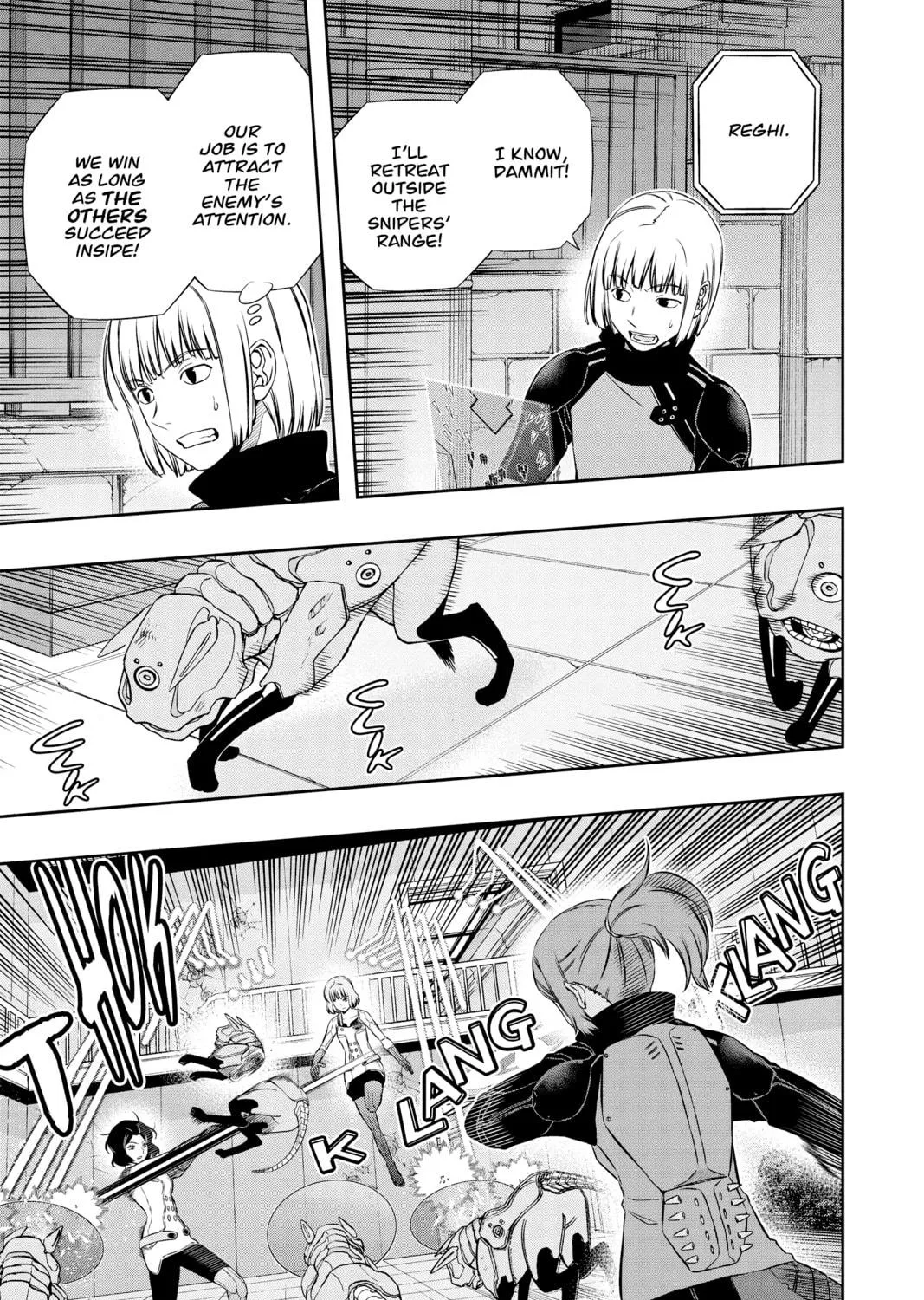 Read World Trigger chapter 126 image 16 on Lezhin