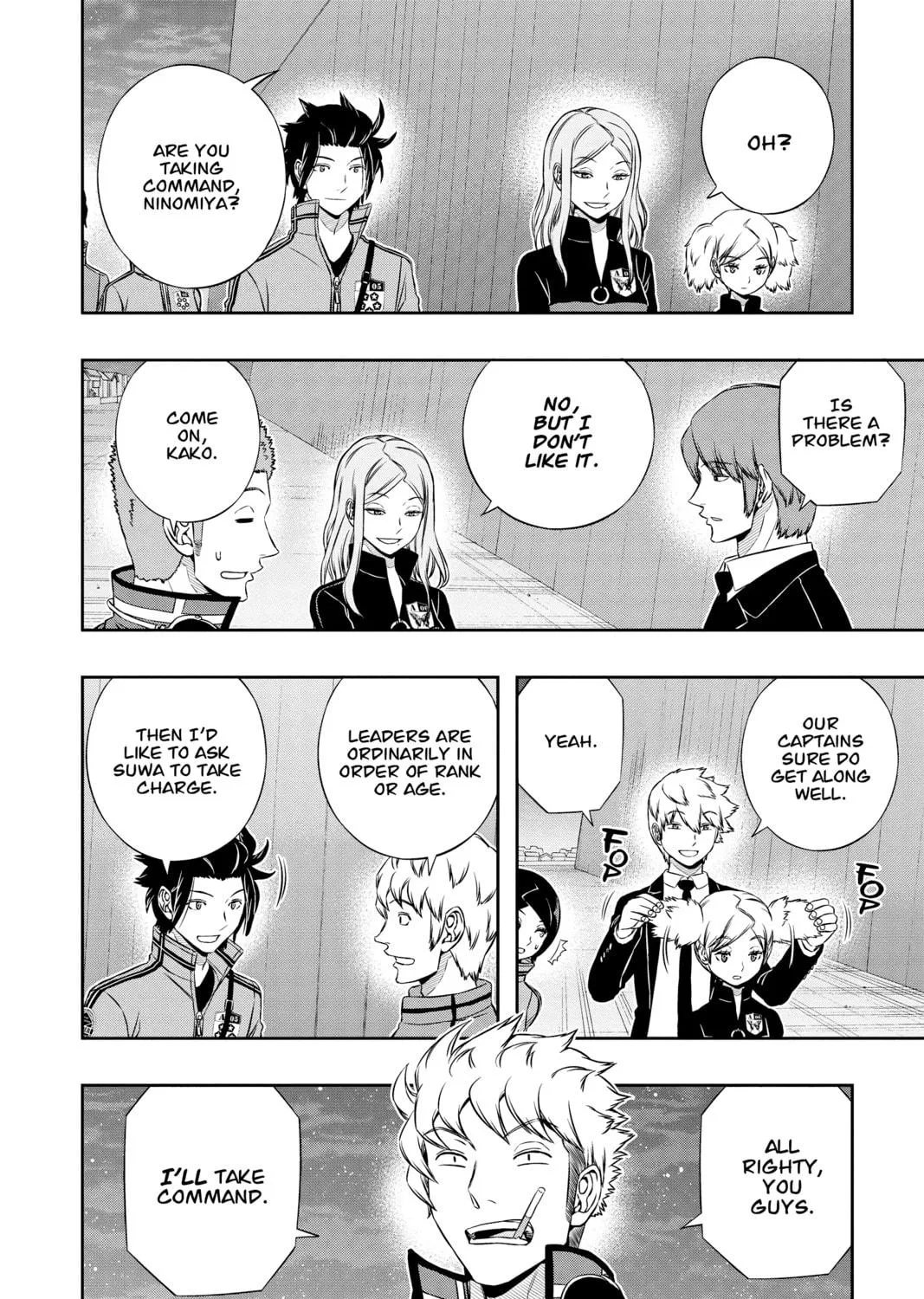 Read World Trigger chapter 127 image 10 on Lezhin
