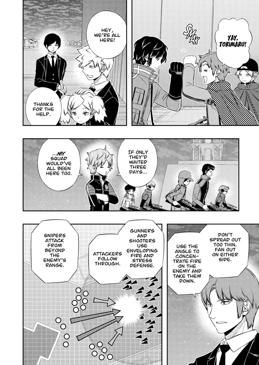 Read World Trigger chapter 127 image 14 on Lezhin