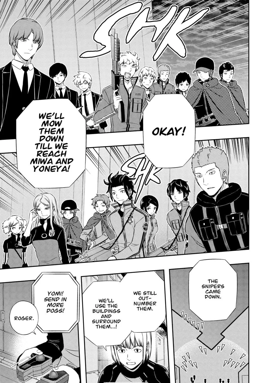 Read World Trigger chapter 127 image 16 on Lezhin