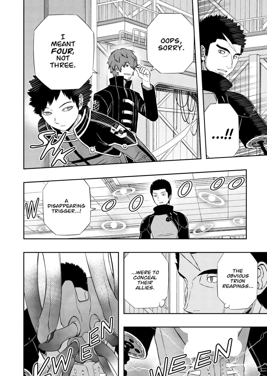 Read World Trigger chapter 127 image 30 on Lezhin