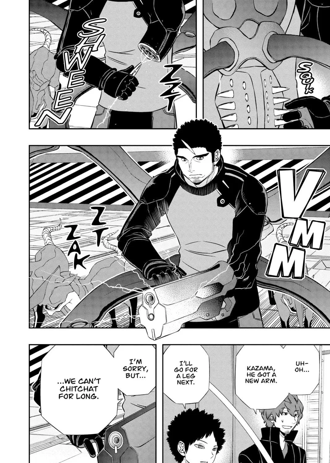 Read World Trigger chapter 127 image 34 on Lezhin