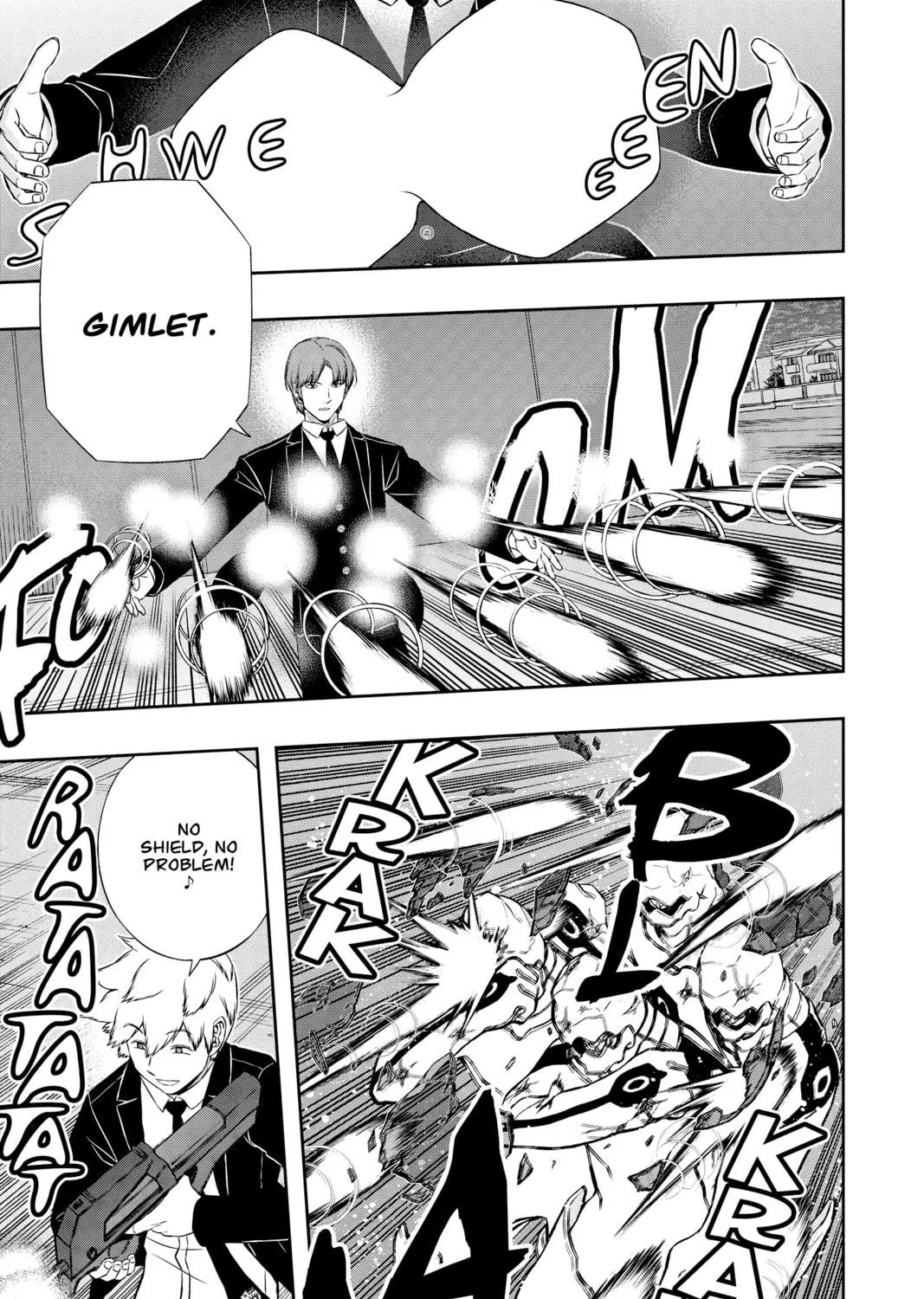 Read World Trigger chapter 127 image 4 on Lezhin