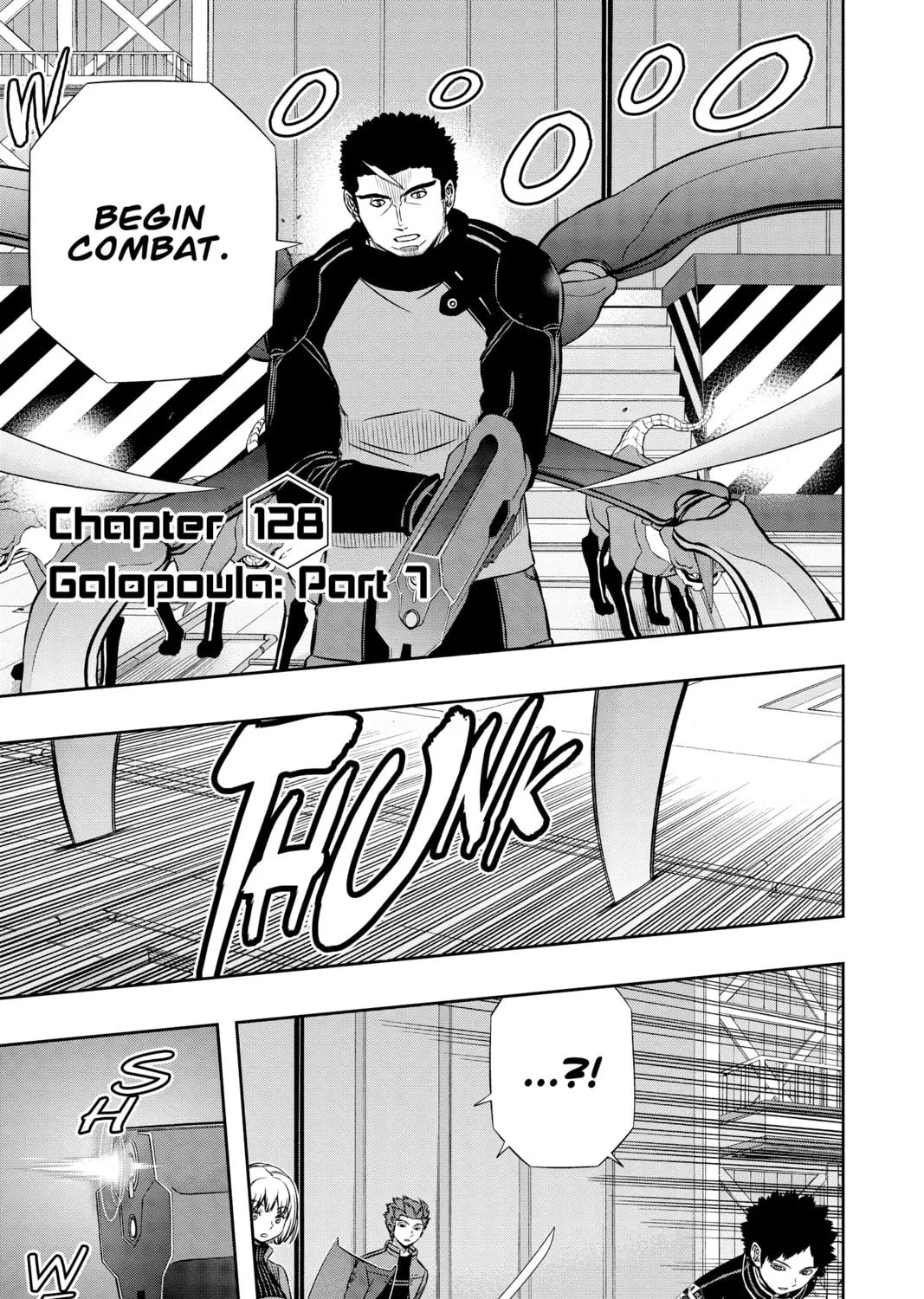 Read World Trigger chapter 128 image 0 on Lezhin