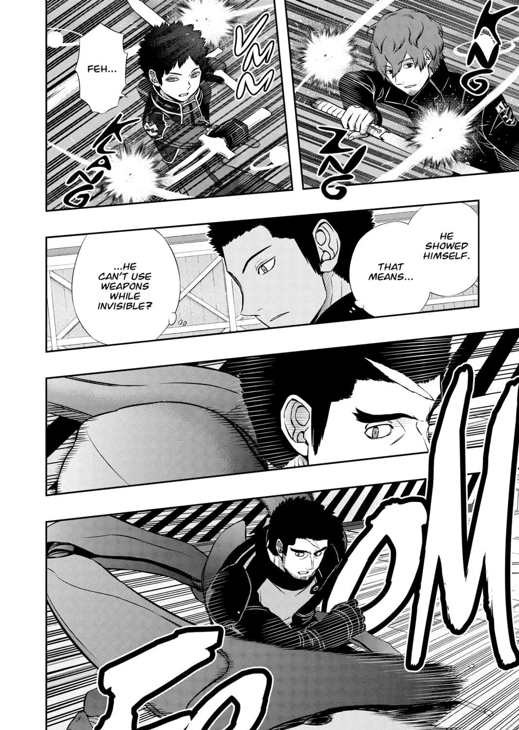Read World Trigger chapter 128 image 10 on Lezhin