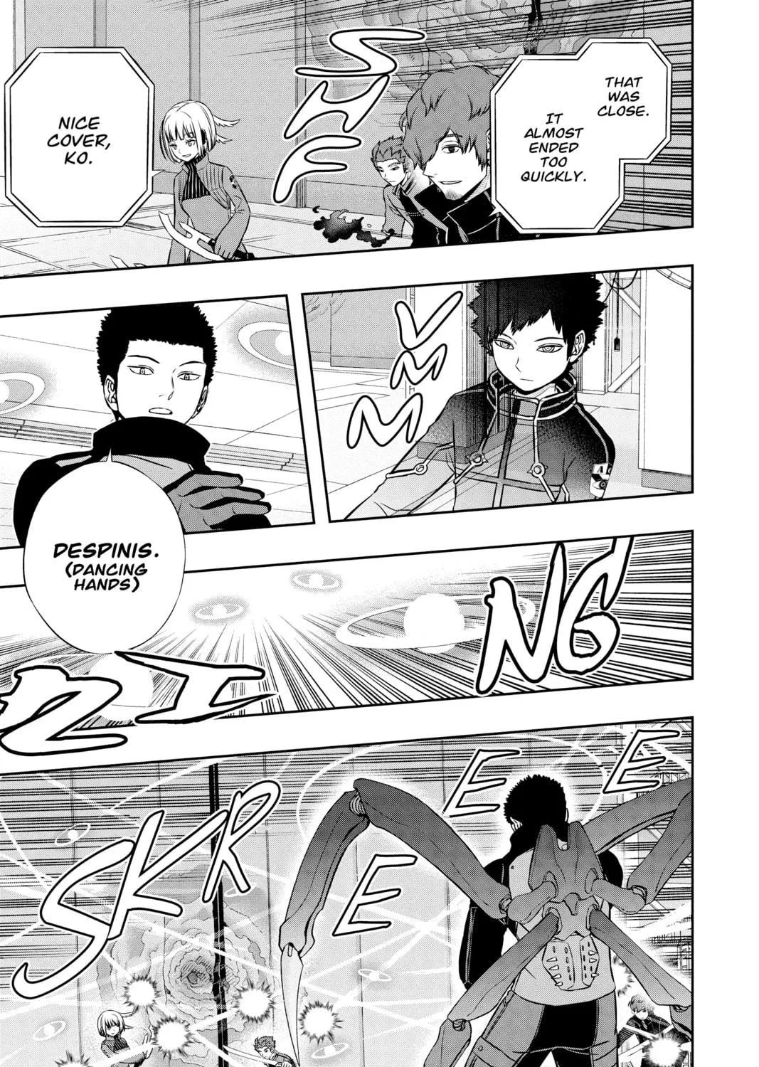 Read World Trigger chapter 128 image 8 on Lezhin