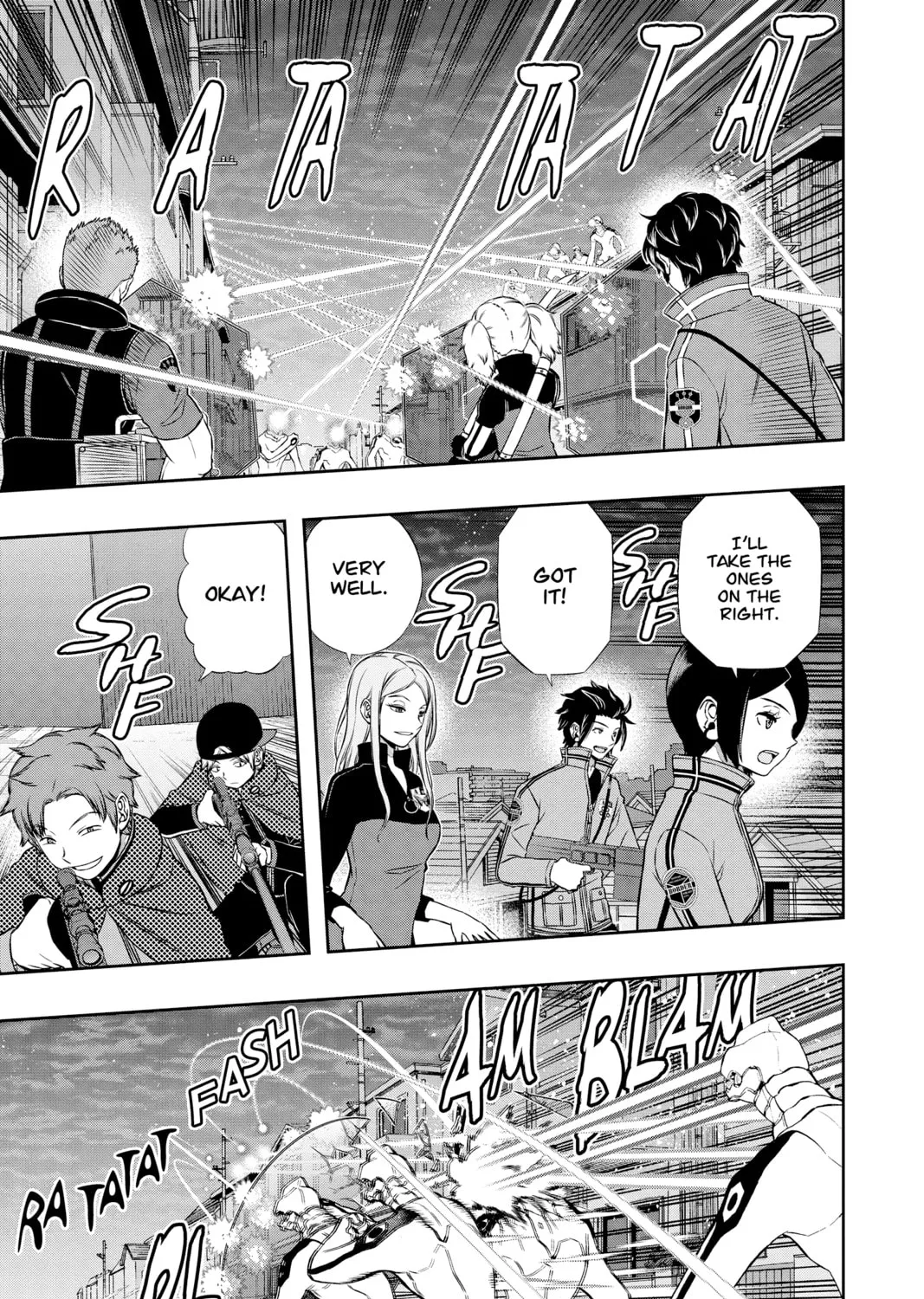 Read World Trigger chapter 129 image 0 on Lezhin