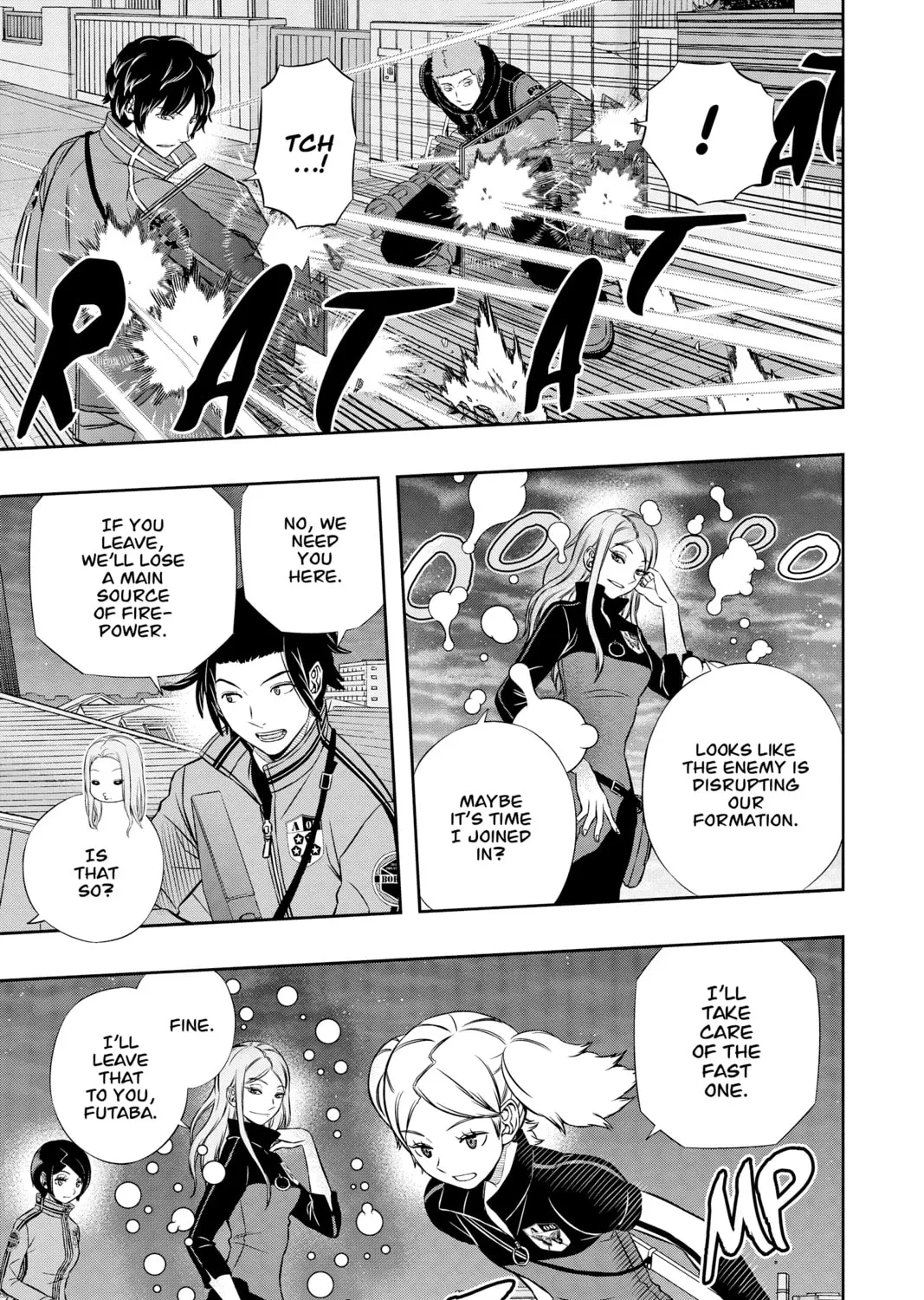 Read World Trigger chapter 129 image 12 on Lezhin
