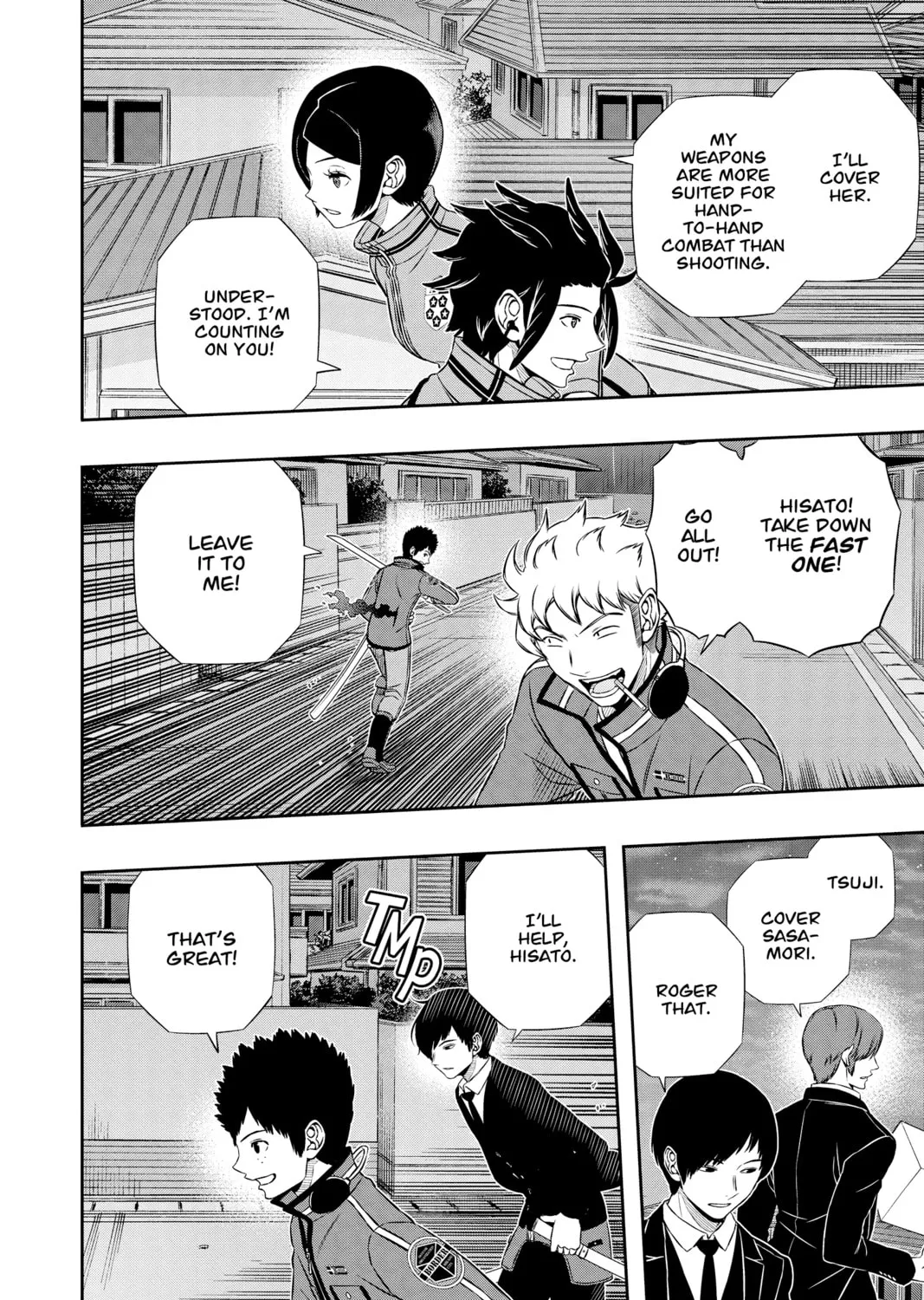 Read World Trigger chapter 129 image 14 on Lezhin