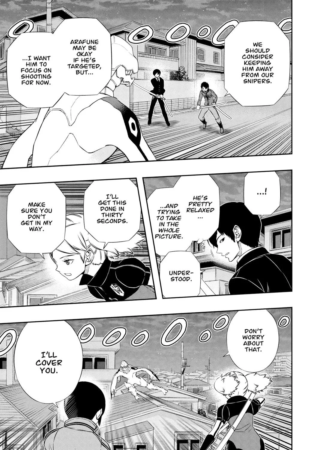 Read World Trigger chapter 129 image 16 on Lezhin