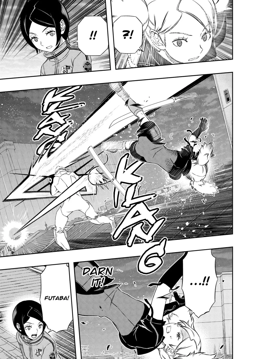 Read World Trigger chapter 129 image 32 on Lezhin