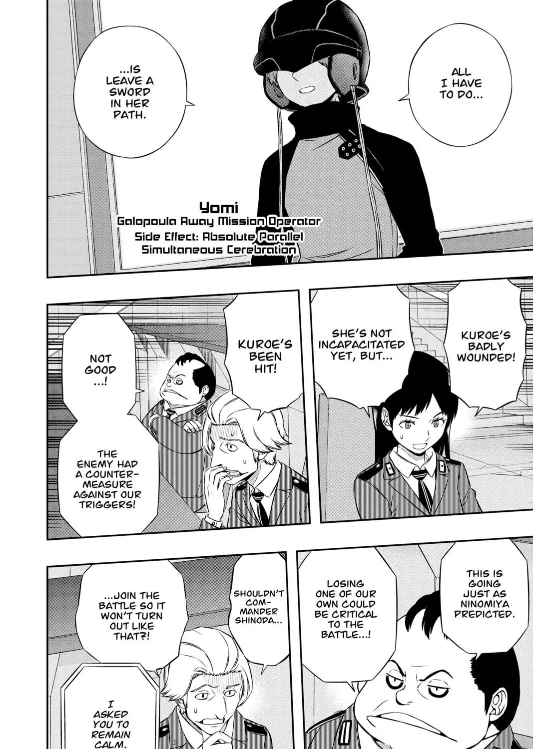 Read World Trigger chapter 129 image 34 on Lezhin