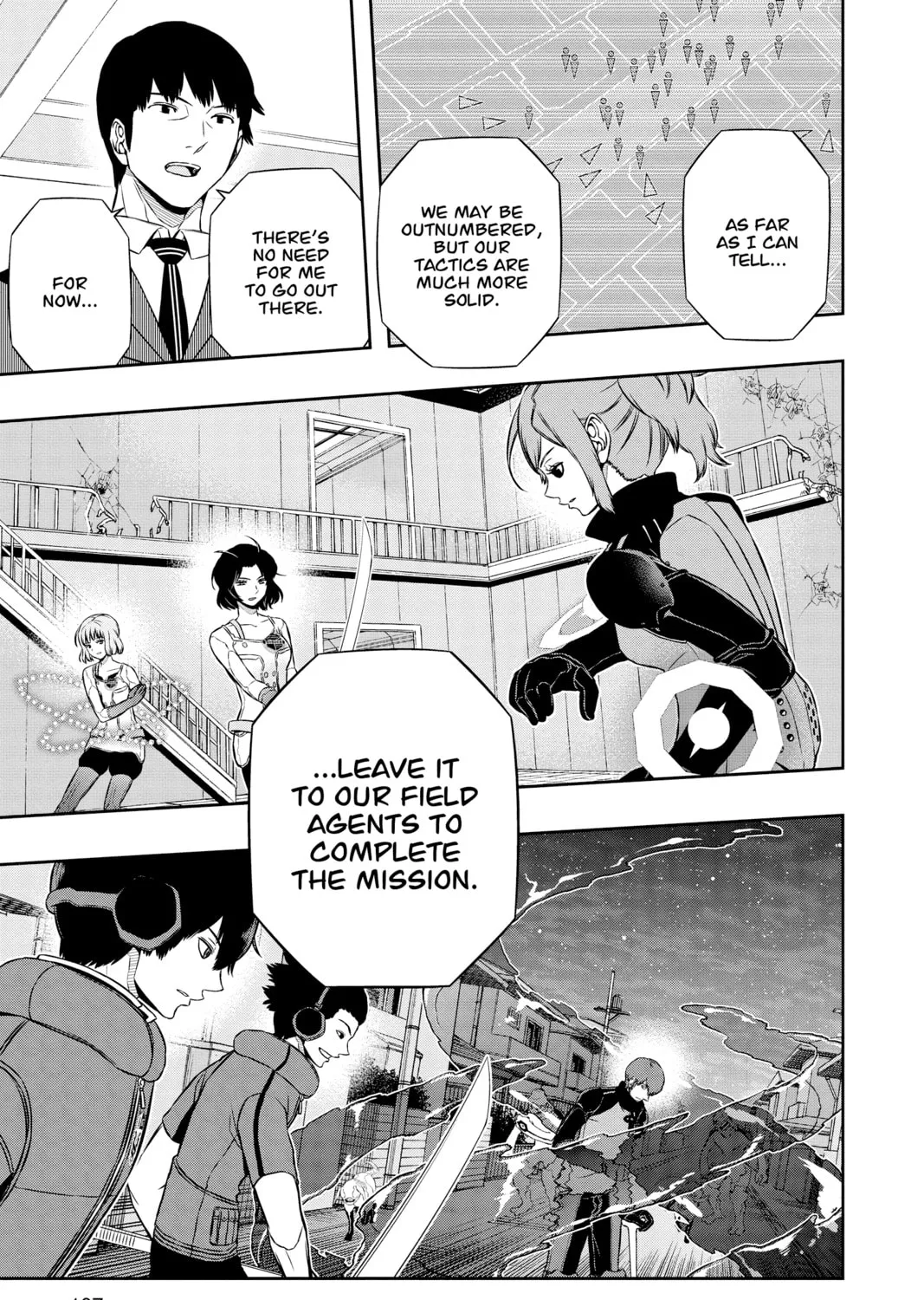 Read World Trigger chapter 129 image 36 on Lezhin