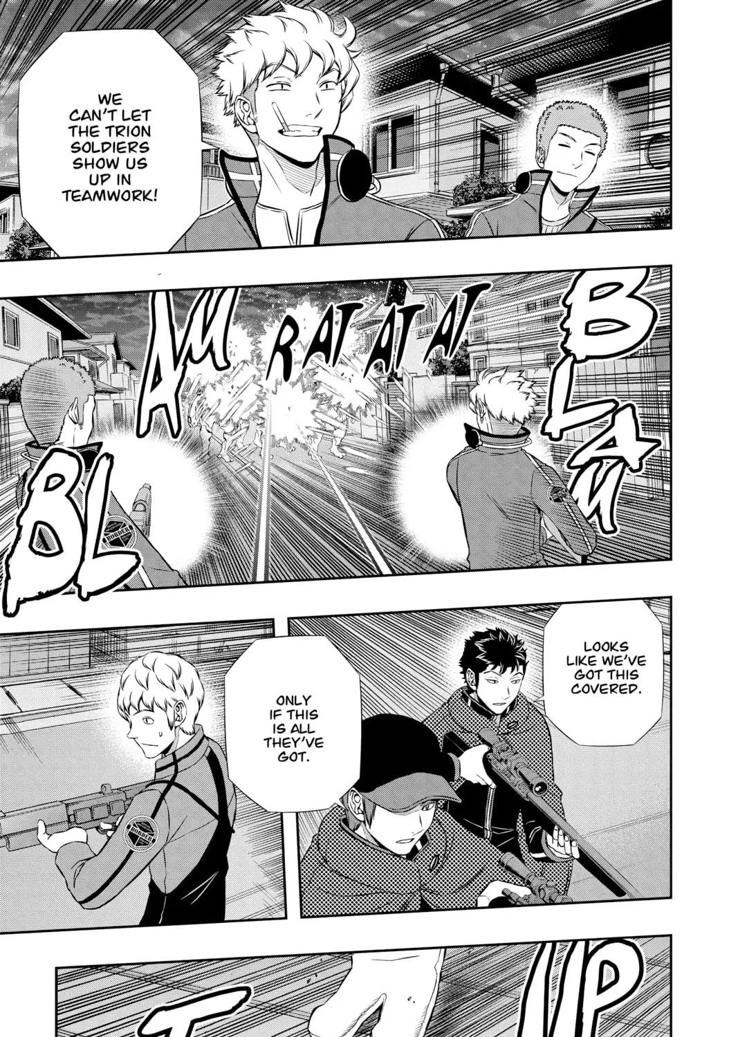 Read World Trigger chapter 129 image 4 on Lezhin