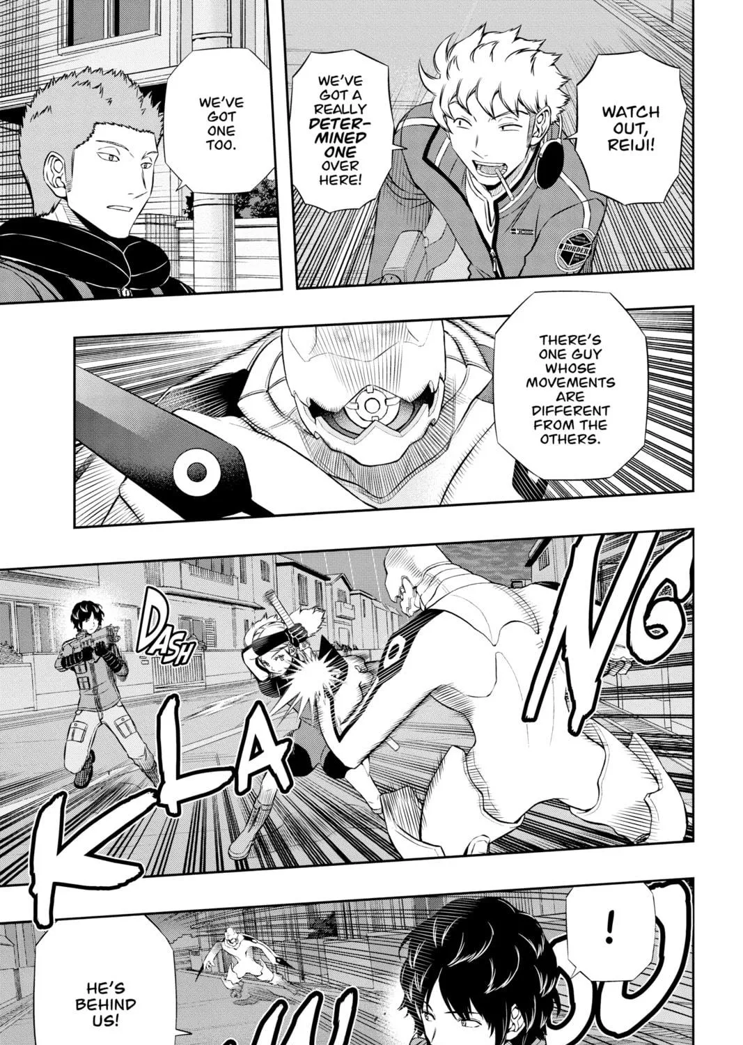Read World Trigger chapter 129 image 8 on Lezhin