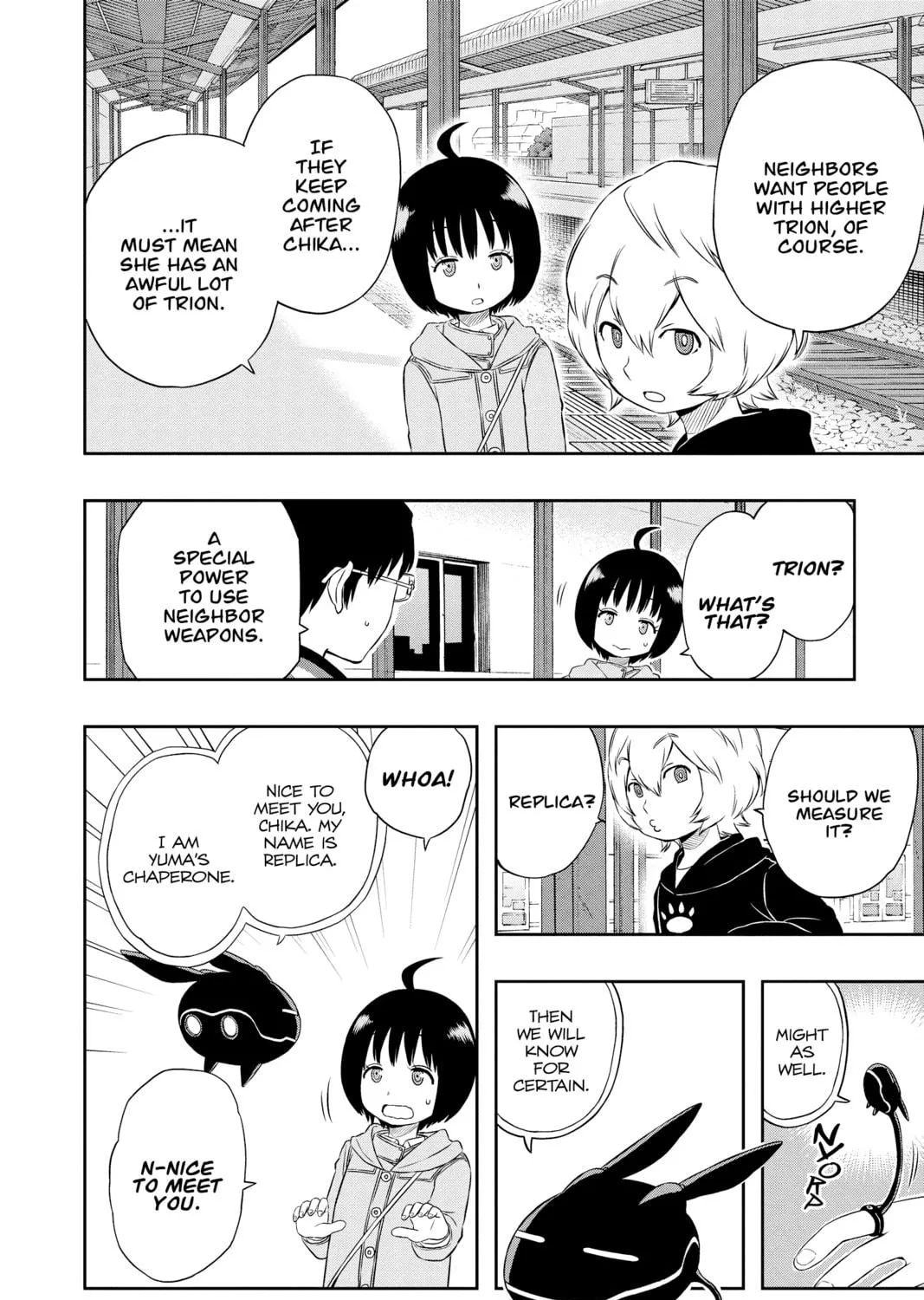 Read World Trigger chapter 13 image 10 on Lezhin