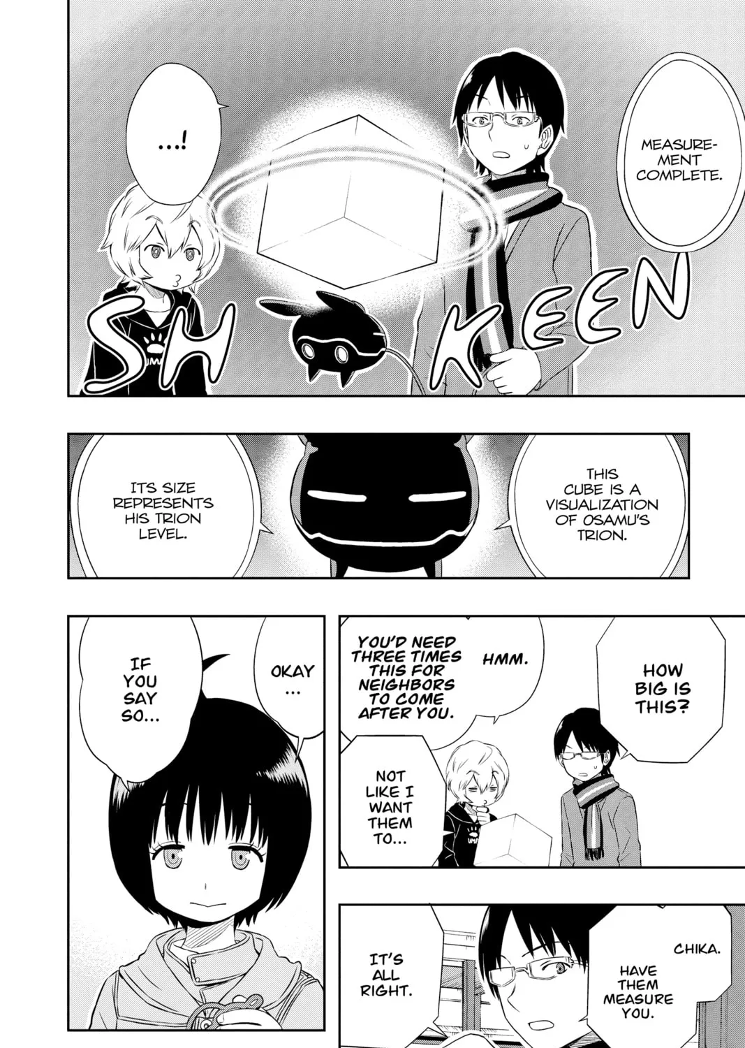Read World Trigger chapter 13 image 14 on Lezhin