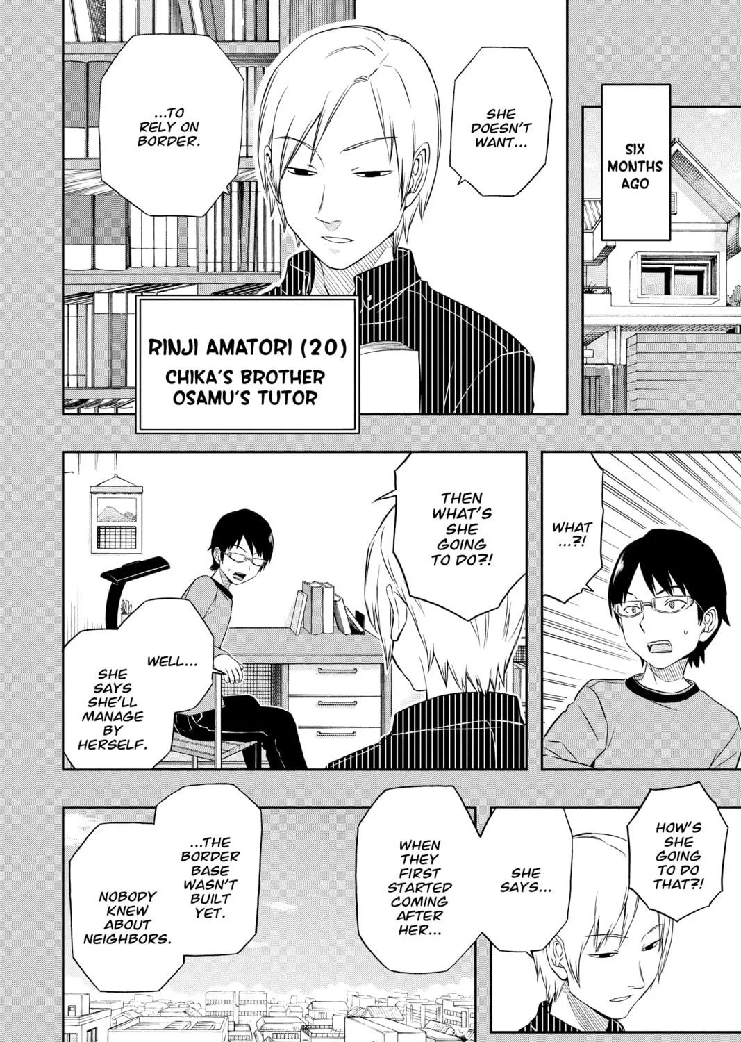 Read World Trigger chapter 13 image 18 on Lezhin
