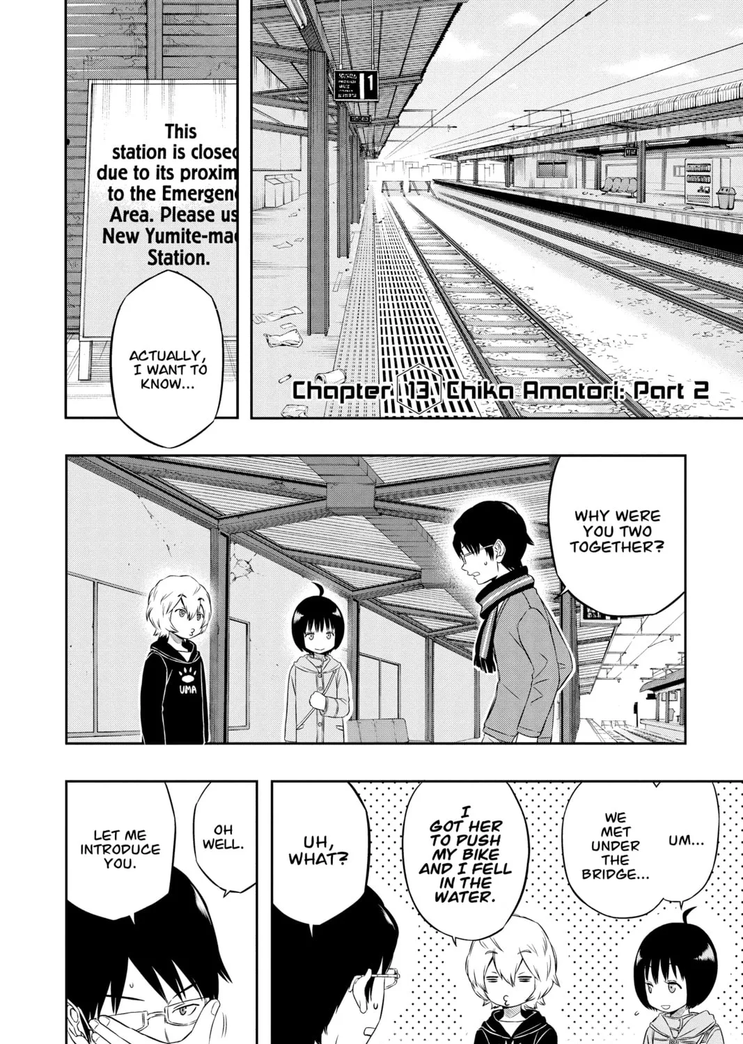 Read World Trigger chapter 13 image 2 on Lezhin