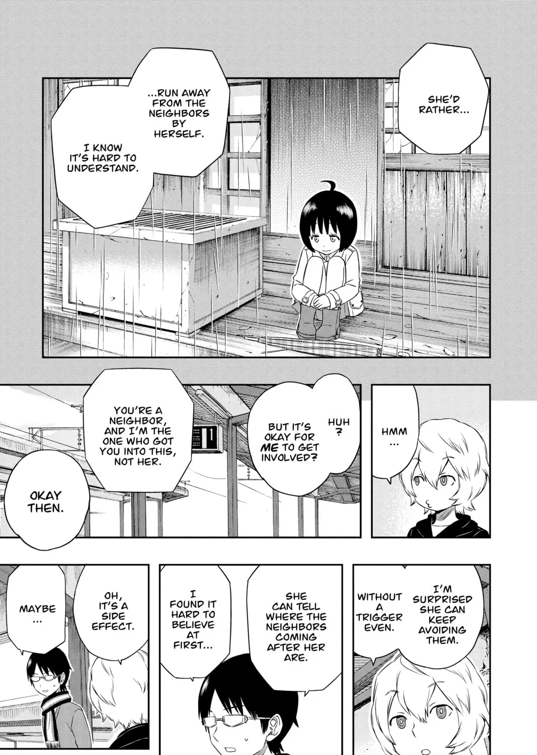 Read World Trigger chapter 13 image 24 on Lezhin