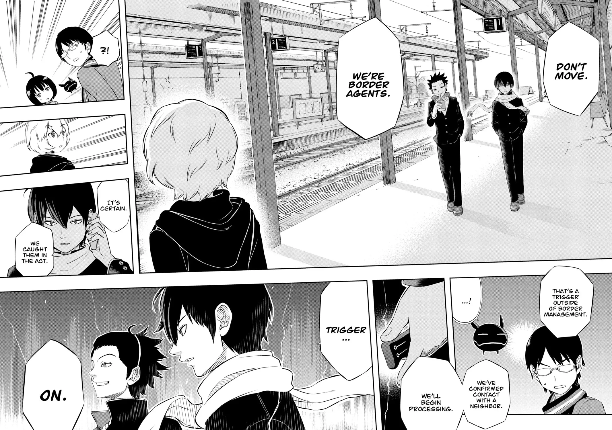 Read World Trigger chapter 13 image 34 on Lezhin