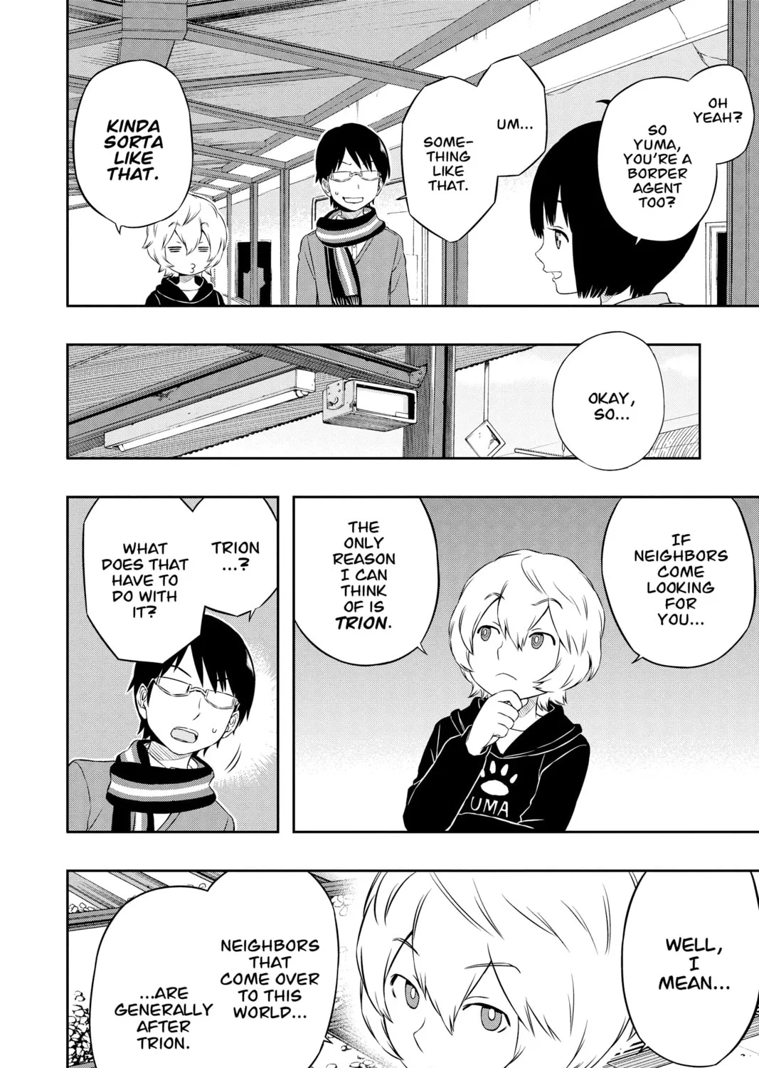 Read World Trigger chapter 13 image 6 on Lezhin