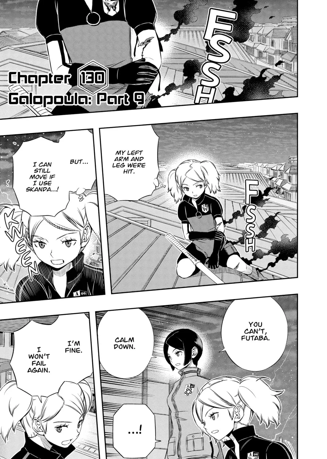 Read World Trigger chapter 130 image 0 on Lezhin