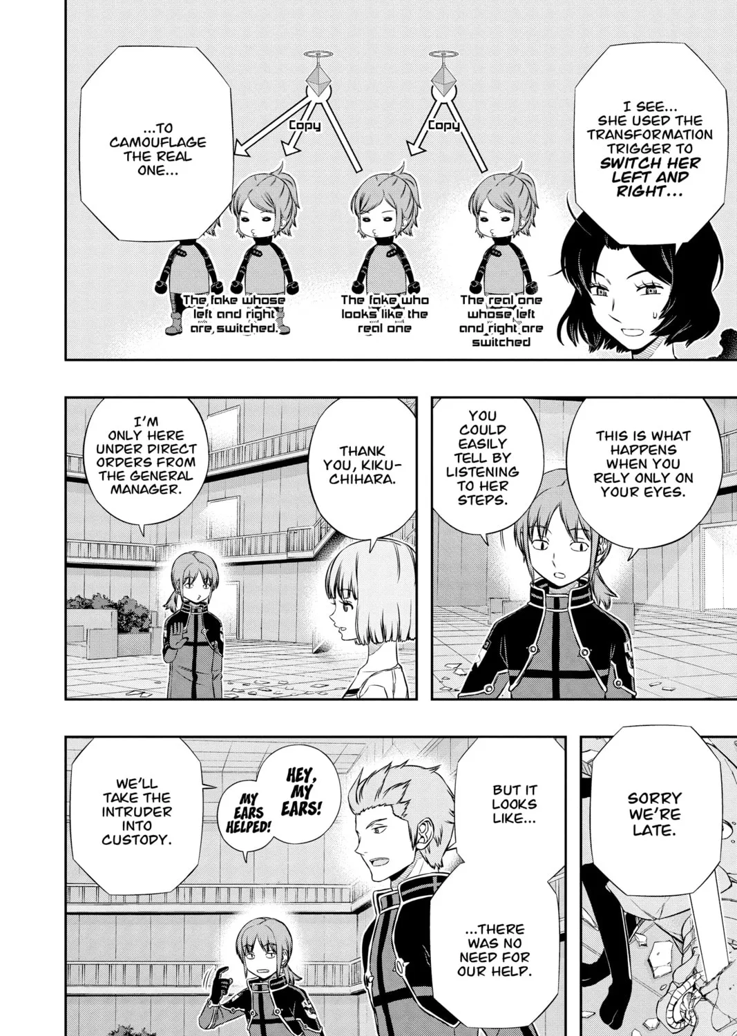 Read World Trigger chapter 130 image 32 on Lezhin