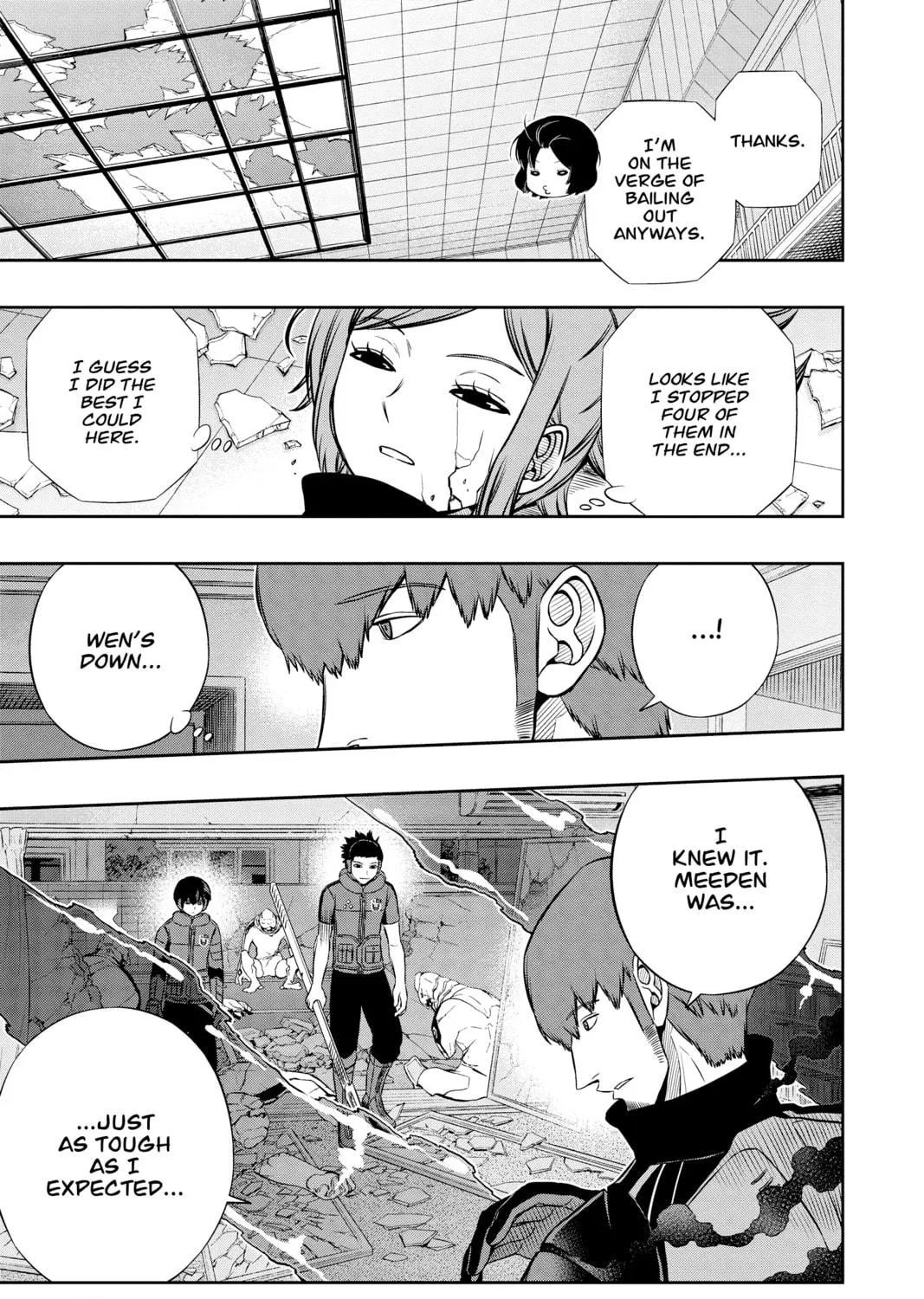 Read World Trigger chapter 130 image 34 on Lezhin