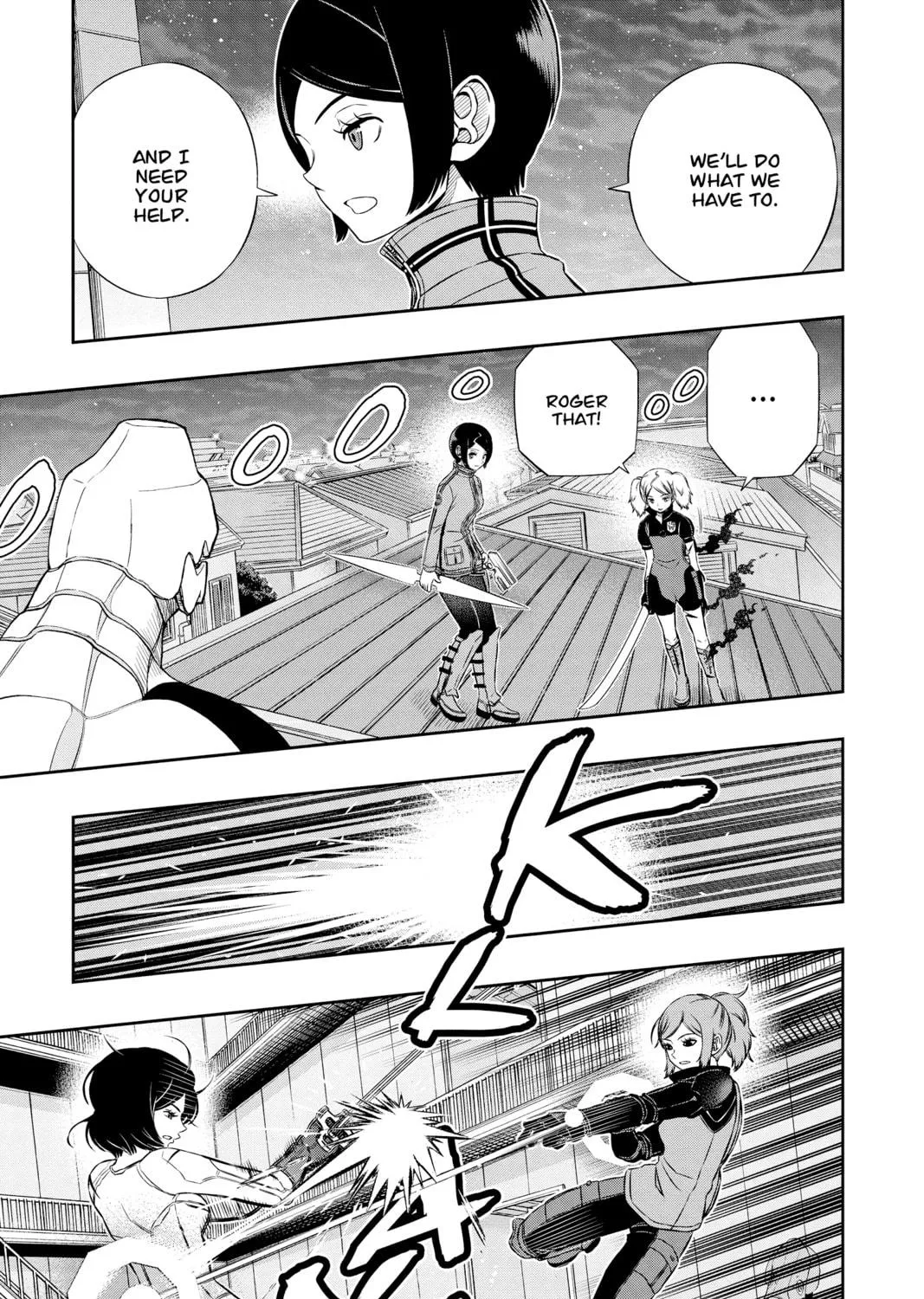 Read World Trigger chapter 130 image 4 on Lezhin