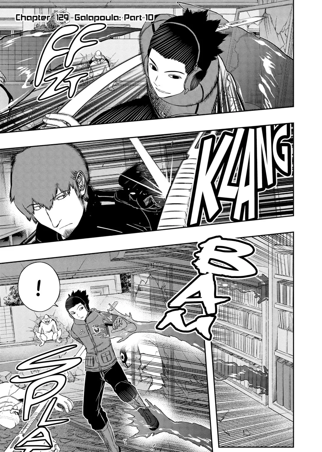 Read World Trigger chapter 131 image 0 on Lezhin