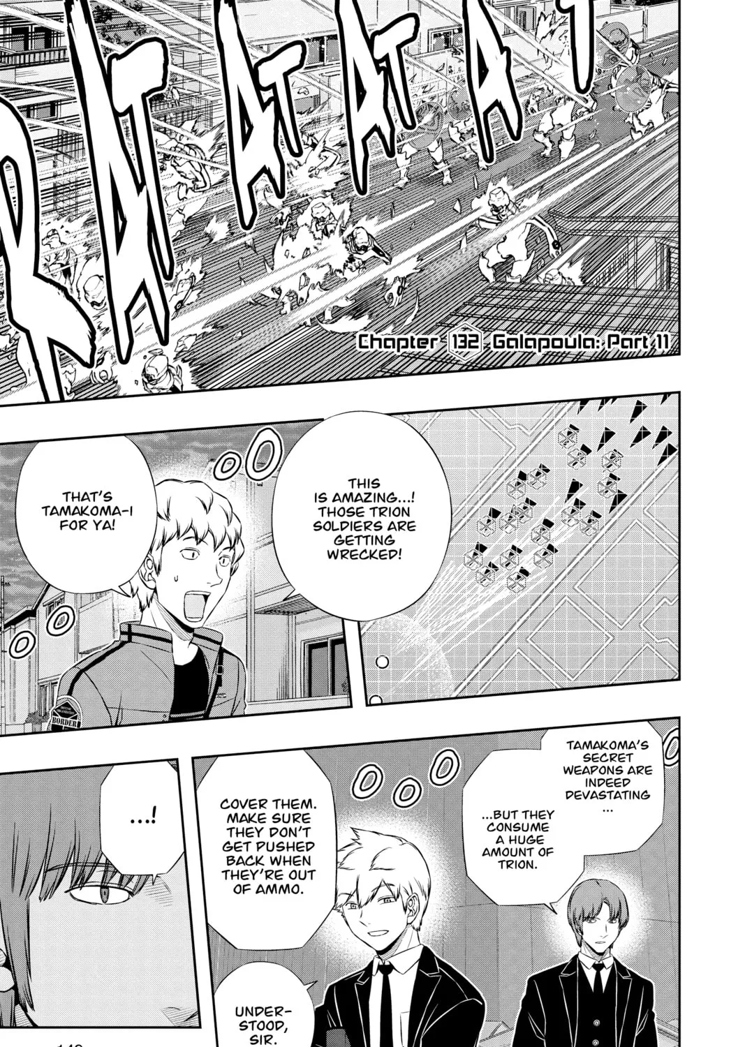 Read World Trigger chapter 132 image 0 on Lezhin