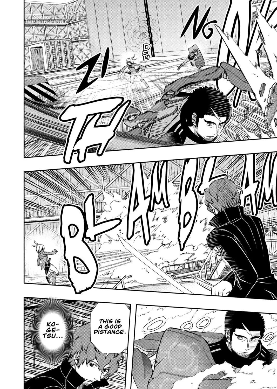 Read World Trigger chapter 132 image 18 on Lezhin