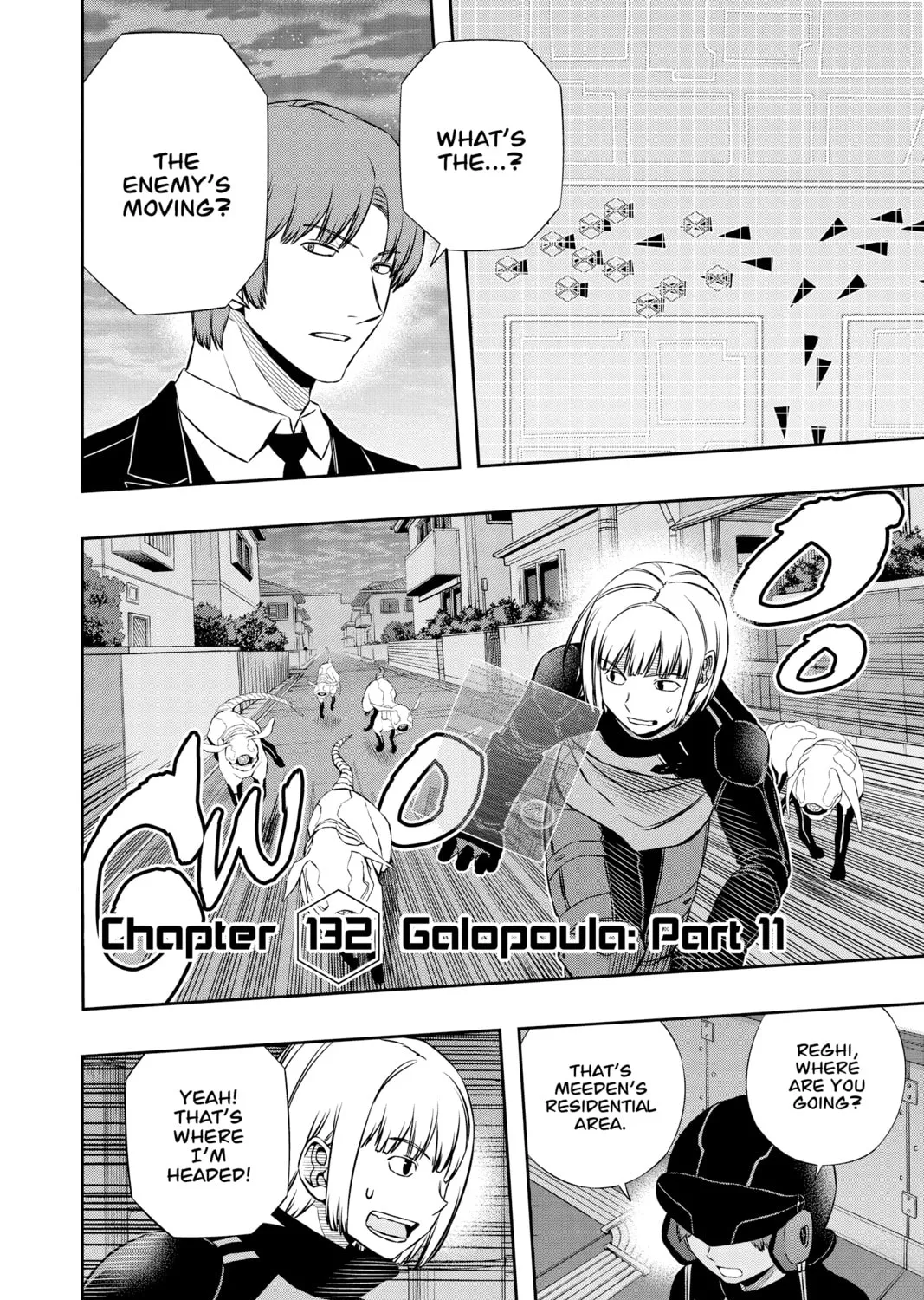 Read World Trigger chapter 132 image 2 on Lezhin